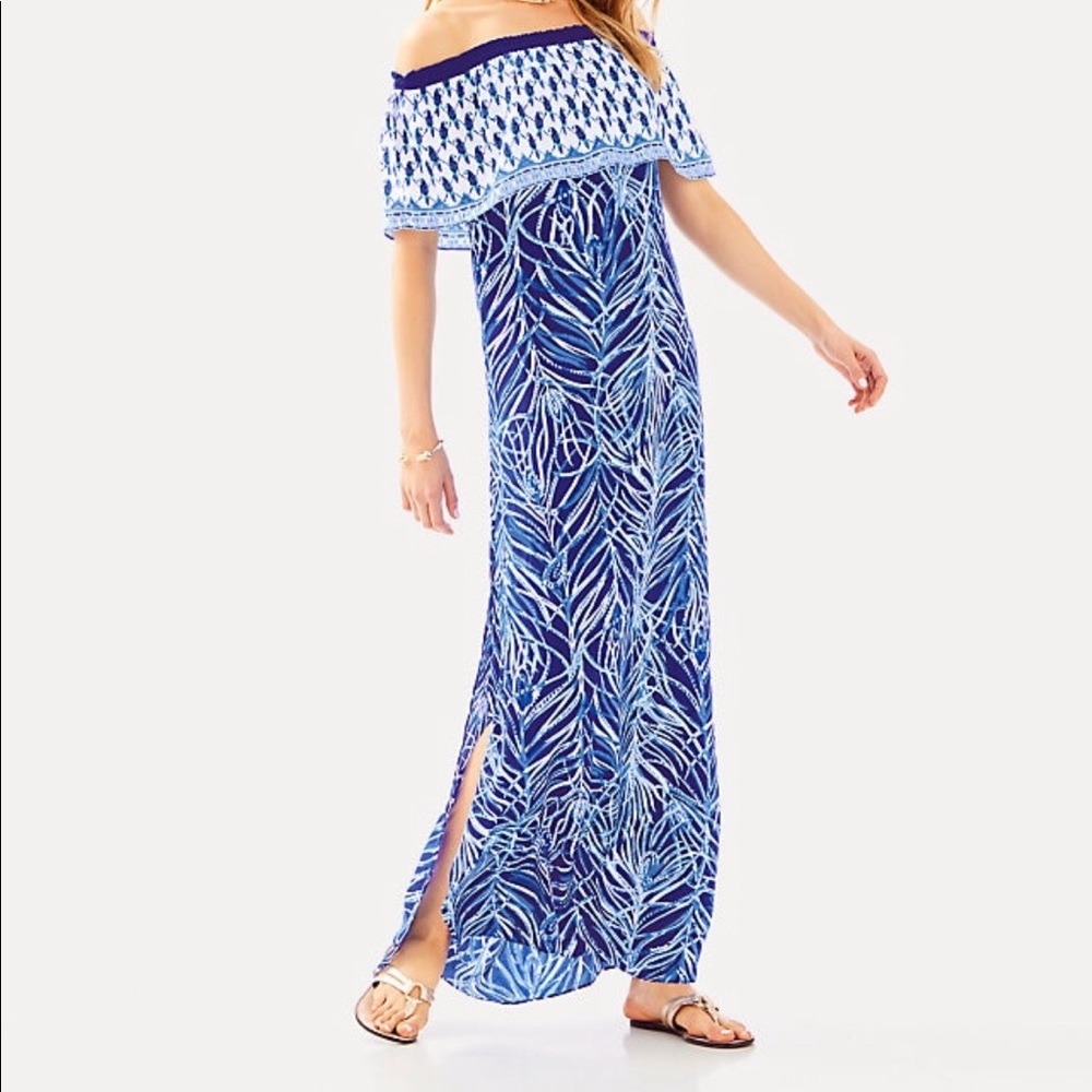 Alicia off the shoulder maxi